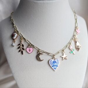 Celestial Garden Charm Necklace